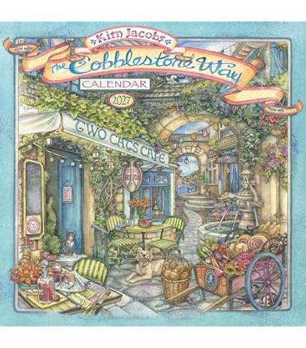 Amazon | The Cobblestone Way 2025年壁掛けカレンダー、キム